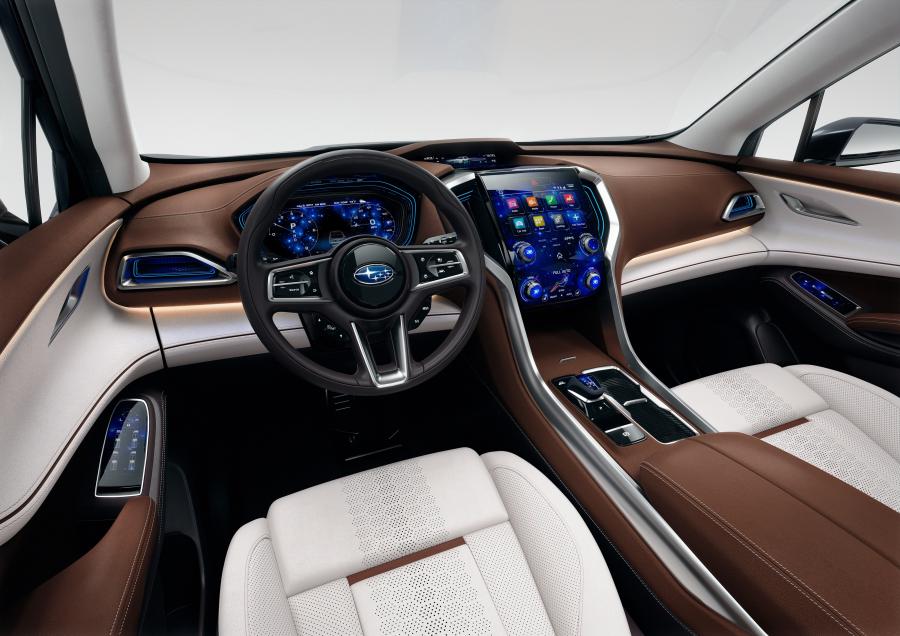 Торпедо Subaru Ascent SUV Concept 2017 года  (фото 4 из 9)